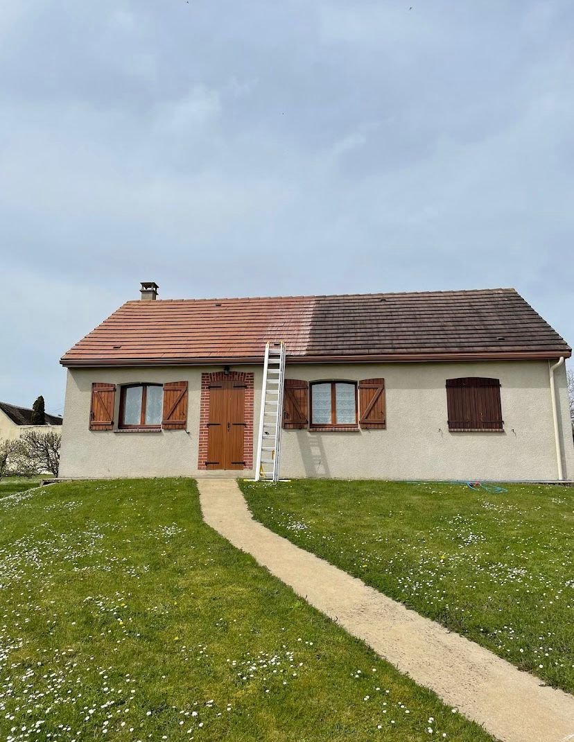 demoussage peinture toiture